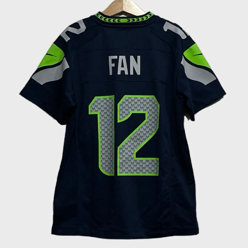 Fan #12 Seattle Seahawks Jersey Youth S Bold Men's Statement