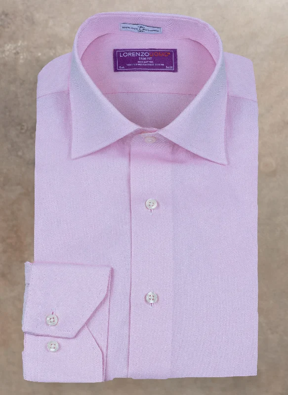 Maxwell in Solid Light Pink Twill Shirt Practical Men's Multi