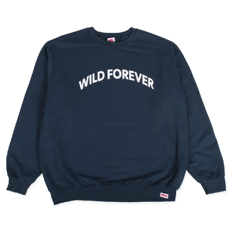 Hopps Wild Forever Crewneck Navy Hip Men's Urban