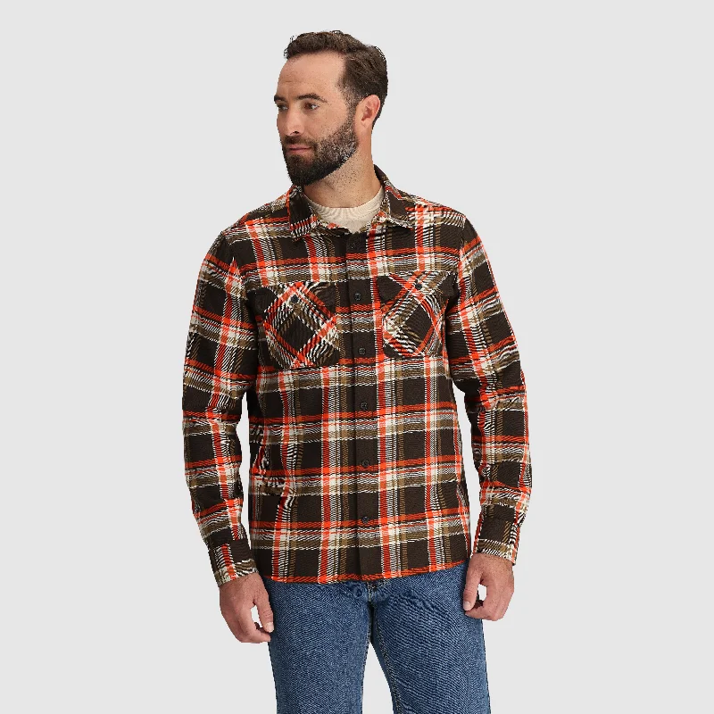 Men's Feedback Flannel Twill Shirt Tough Men's Military