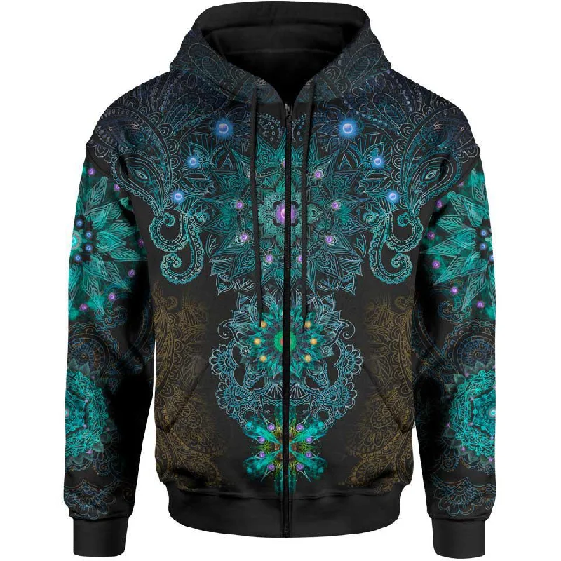 Mantra Zip Hoodie Sophisticated Men's 