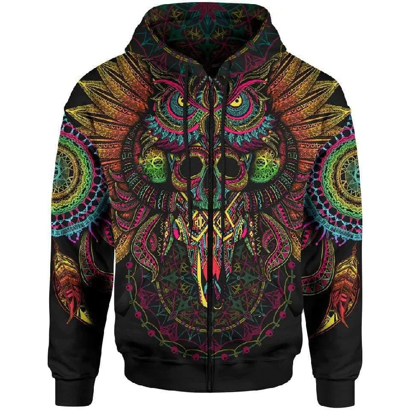 Wise Spirit Zip Hoodie Youthful Men's Pop