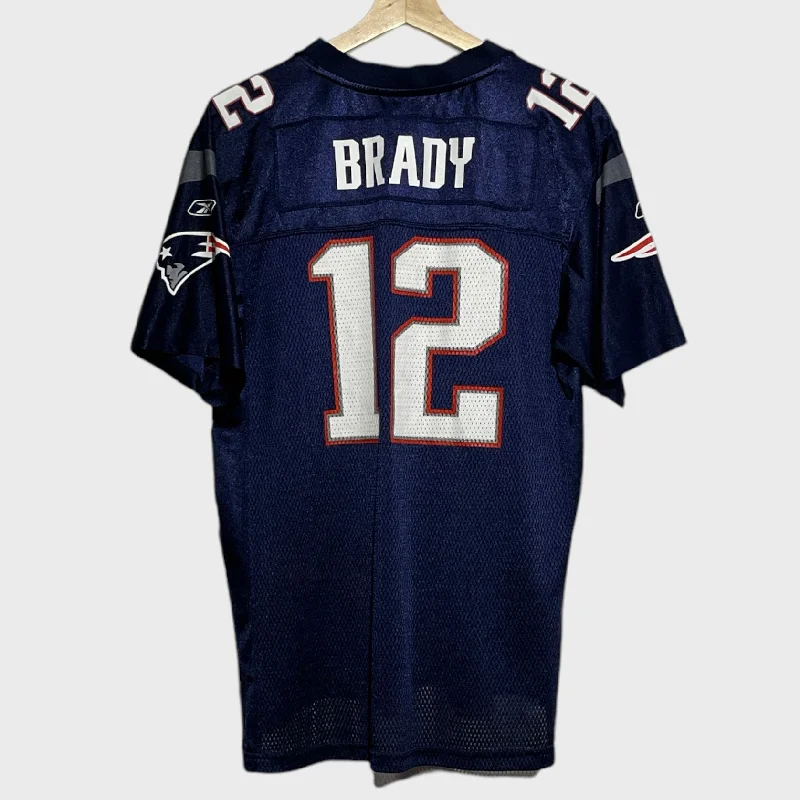 Tom Brady New England Patriots Jersey Youth XL Vintage Men's 1970S Disco