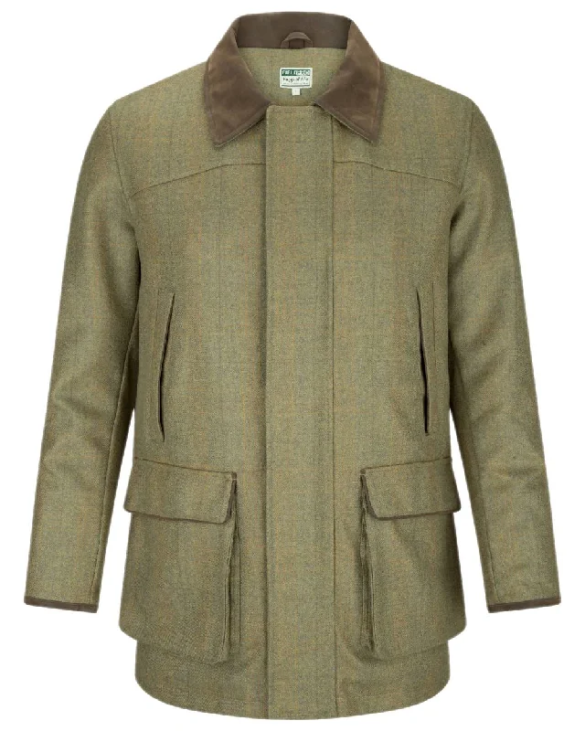 Hoggs of Fife Kinloch Technical Tweed Field Coat Dapper Men's Bow