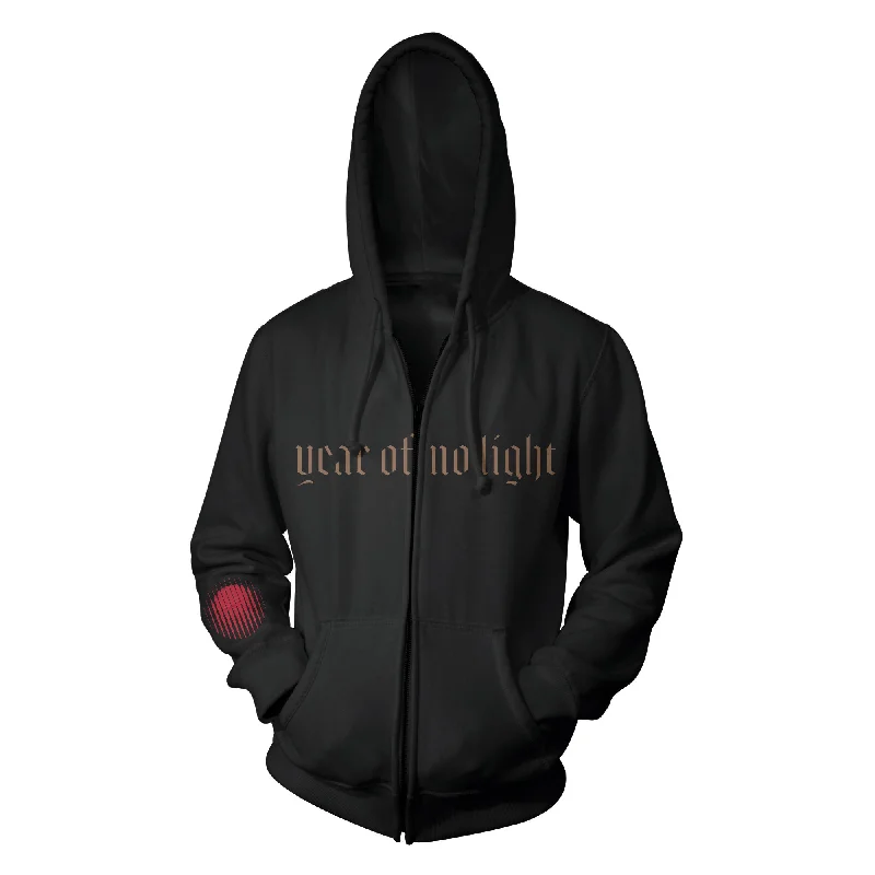 Year Of No Light "Consolamentum" Zip Hoodie Monochromatic Office Style