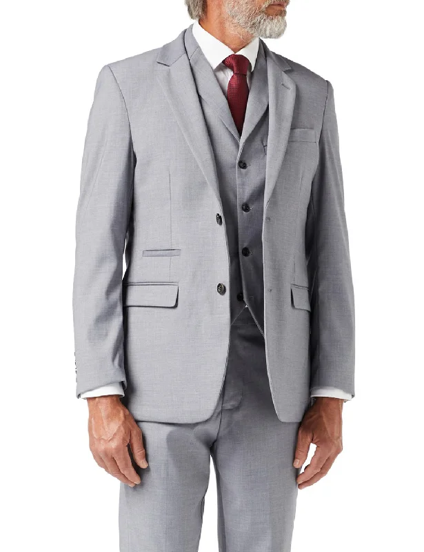 GRAHAM - GREY BUSINESS JACKET & WAISTCOAT Youthful Men's Anime