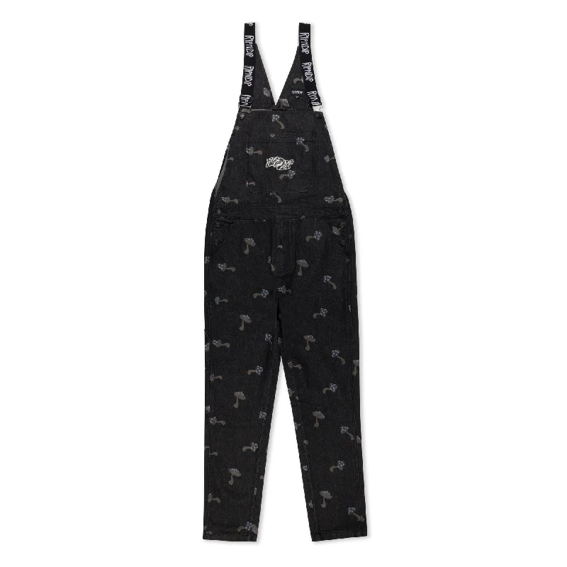 Euphoria Denim Overalls (Black) Rugged Men's Outdoor 