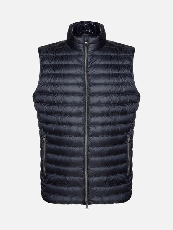 WARRENS VEST VINTAGE INDIGO British Gentleman Style