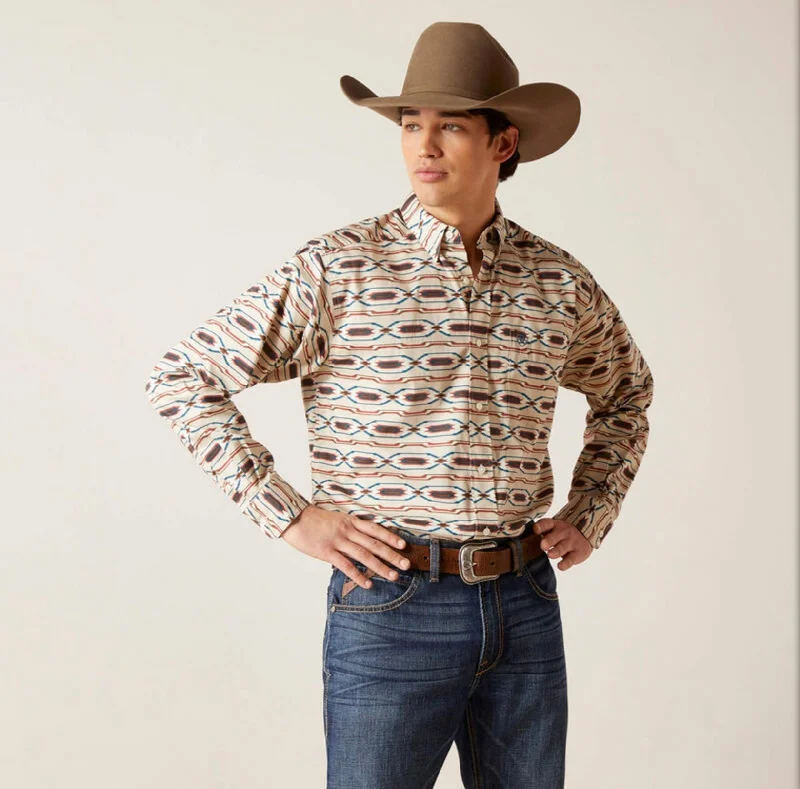 Ariat Men’s Classic Chimayo Print Shirt Refined Men's Velvet