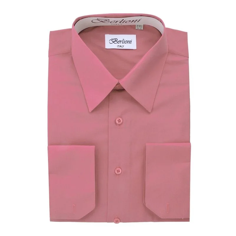 French Convertible Shirt | N°214 | Rose Edgy Men's Punk