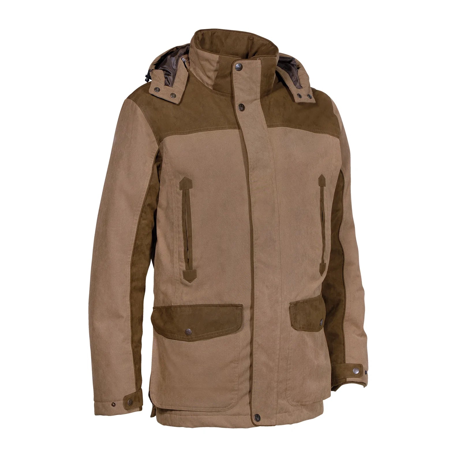 Percussion Men's Rambouillet Jacket - Brown Edgy Men's Punk