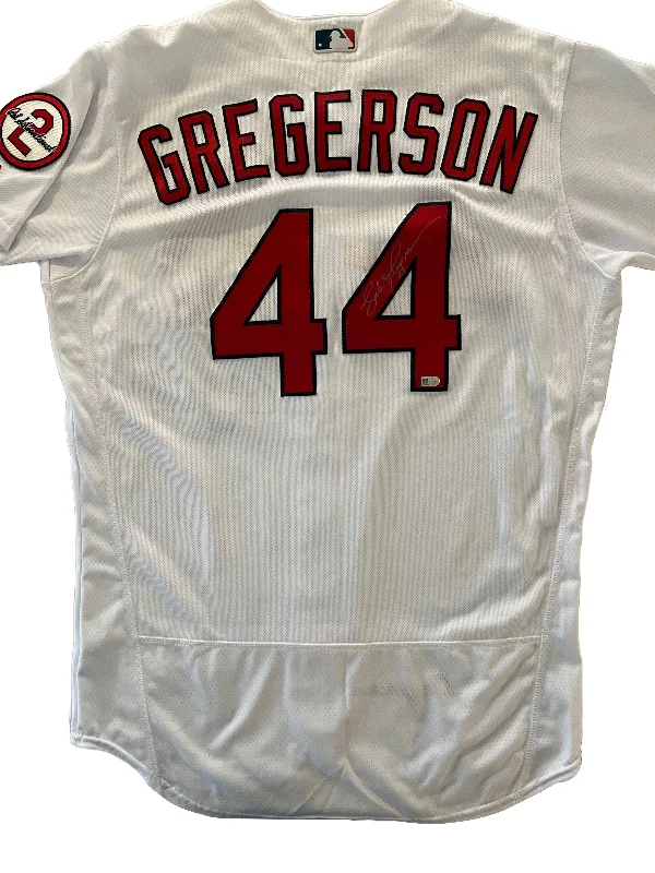 Luke Gregerson Autographed Authentic Cardinals Jersey - Player's Closet Project Confident Men's Power