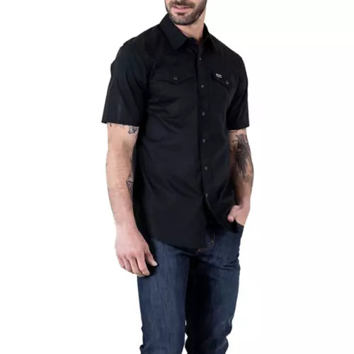 Kimes Rio Button Up SS Shirt Sporty Men's Tennis