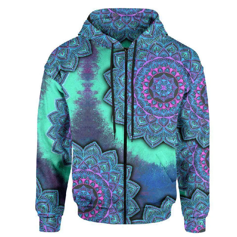 Supernova Zip Hoodie Masculine Men's Thick