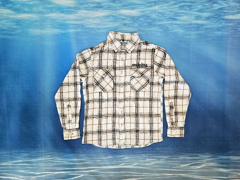 Lightweight Flannel Cool Men's Distressed