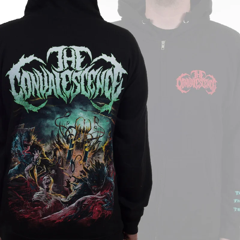 The Convalescence "This is Hell" Zip Hoodie Cozy Men's Winter