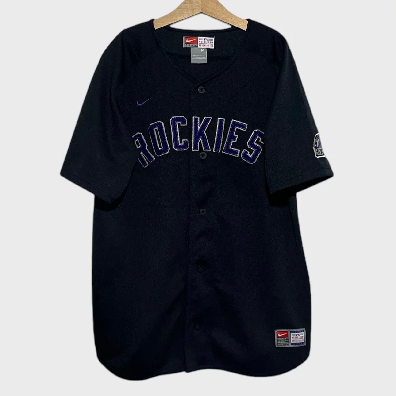 Vintage Colorado Rockies Jersey Youth M Streetwear Style