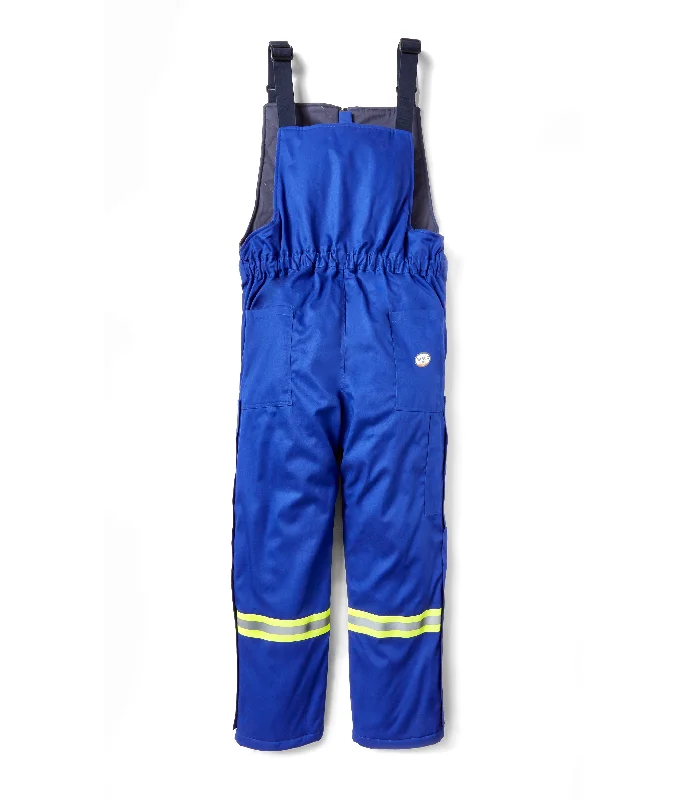 Rasco FR Royal Blue Insulated Bib Overall with 2" Reflective Tape FR2706RB Masculine Men's Thick