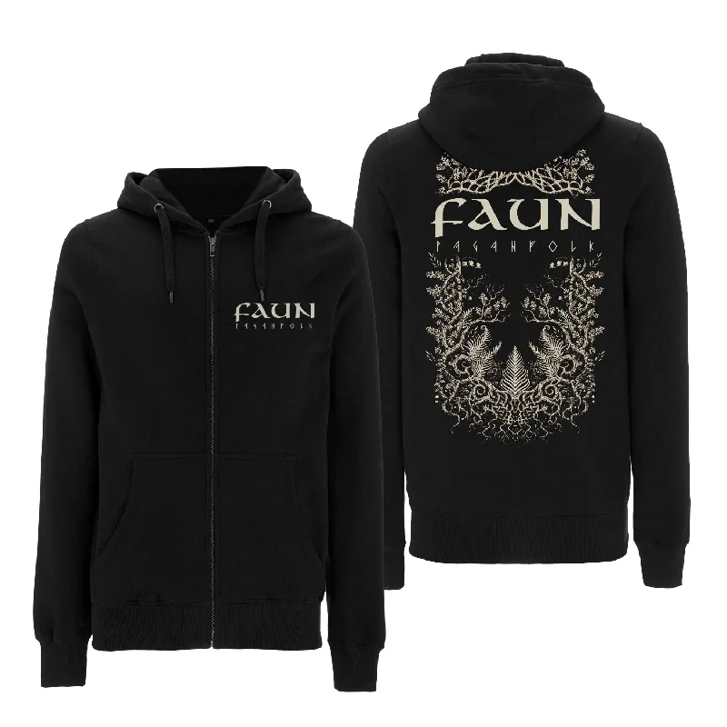 Faun "Herbal" Zip Hoodie Practical Men's Quick