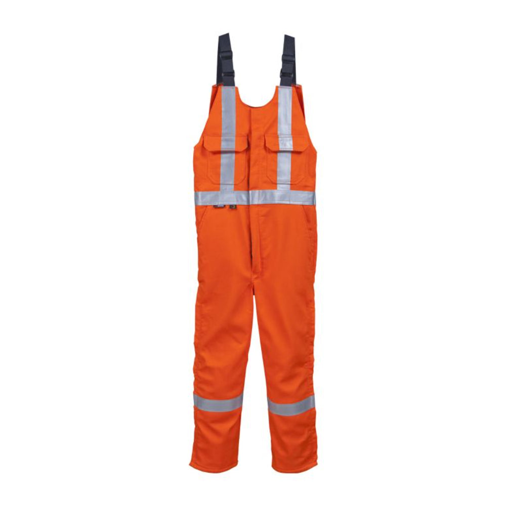 Big Bill® Hi-Vis Waterproof Flame Resistant (FR) Soft Shell Bib Overall - ATPV 18.6 - 9018TL Cozy Men's Sherpa