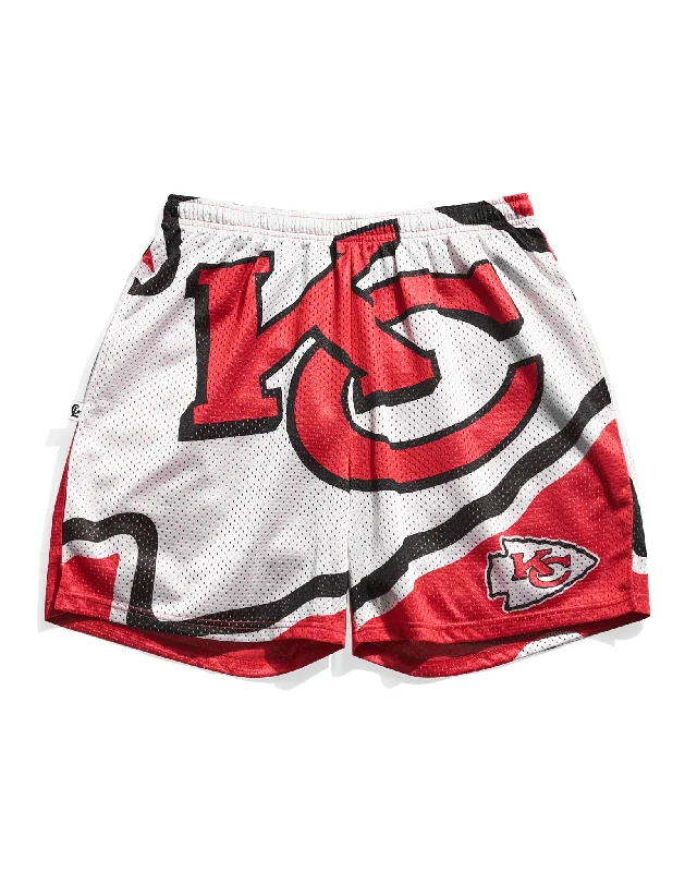 Kansas City Chiefs Big Logo Retro Shorts Vacation