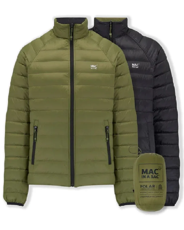 Mac In A Sac Packable Mens Polar Down Jacket Bold Men's Animal