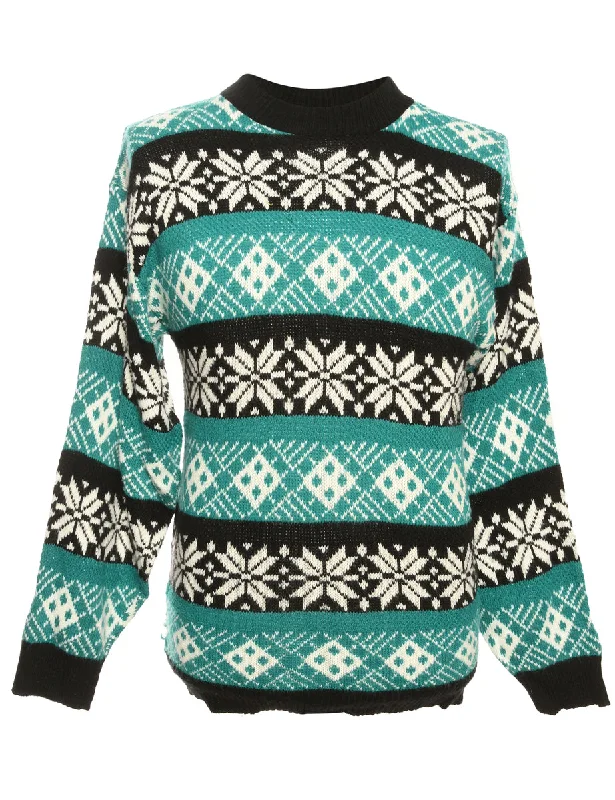 Nordic Jumper - M Elegant Men's Cashmere