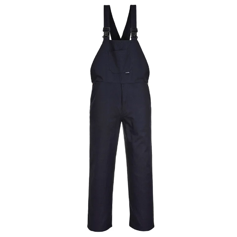 PORTWEST® Cotton Bib and Brace Overalls - C881 Modern Men's Geometric