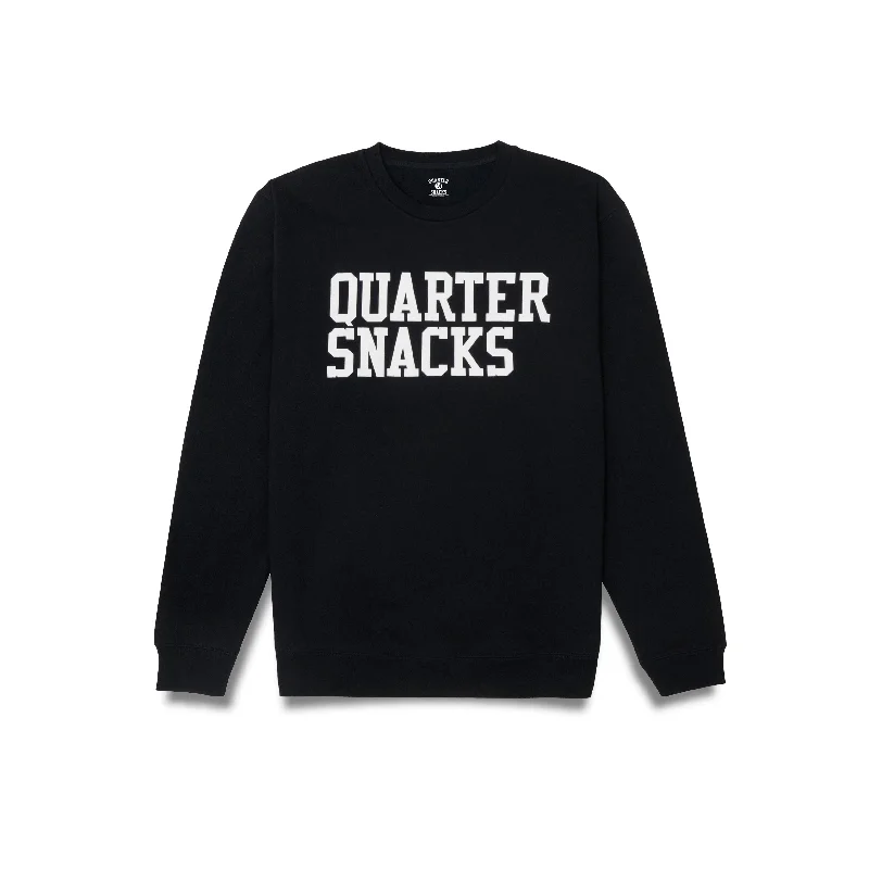 Quartersnacks Dorm Room Crewneck Sweatshirt Navy Minimalist Men's Casual 