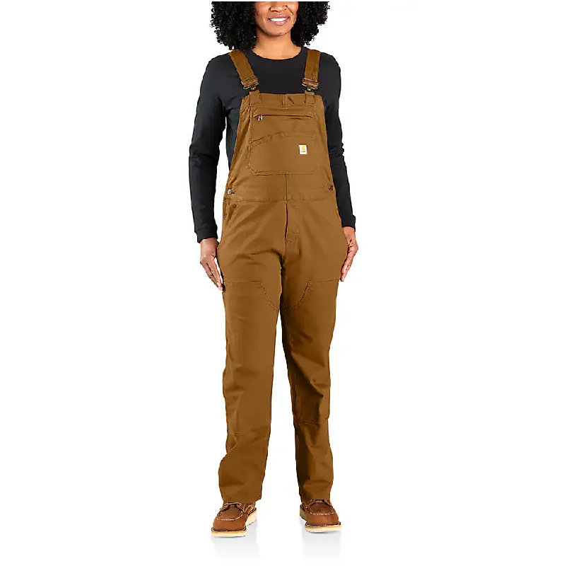 Carhartt® Women's Rugged Flex® Loose Fit Canvas Bib Overall - 106001 Practical Men's Multi