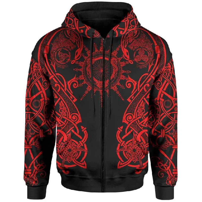 Hela Zip Hoodie Dynamic Men's Glow