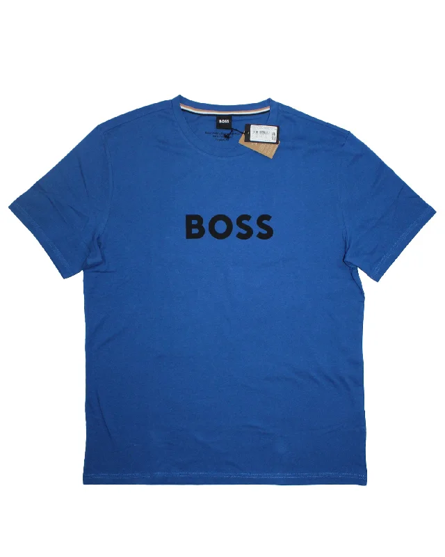 Hugo Boss T-Shirt Navy BOSS Design EU 48 / S SALE Relaxed Men's Beach