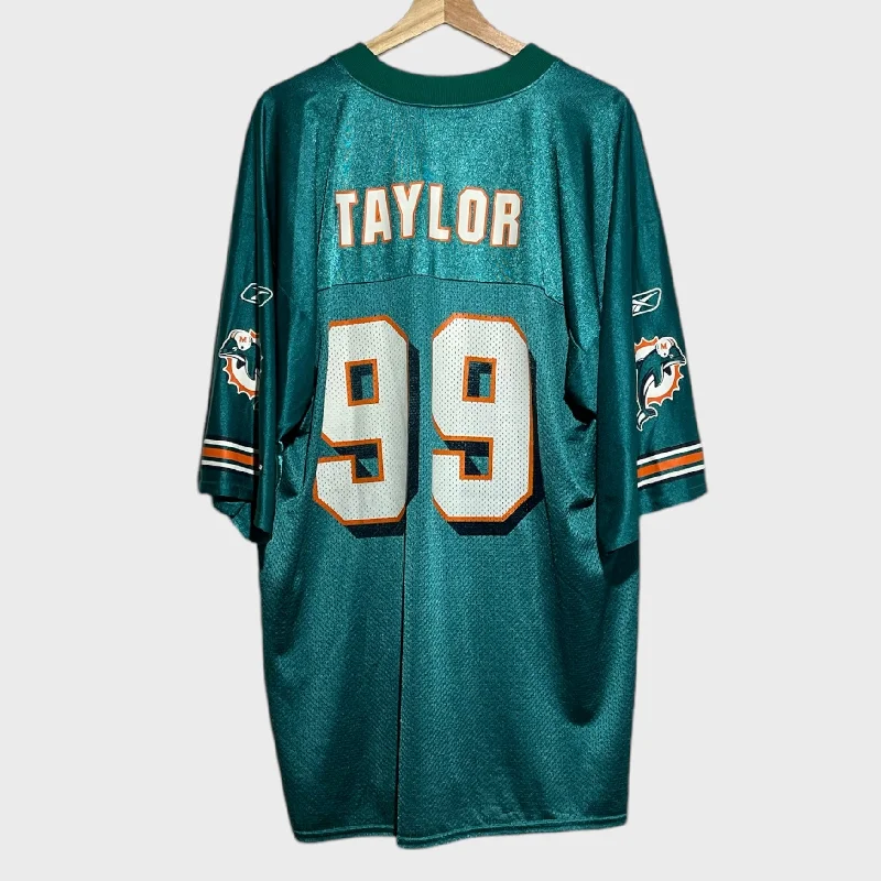 Jason Taylor Miami Dolphins Jersey L Bold Men's Animal