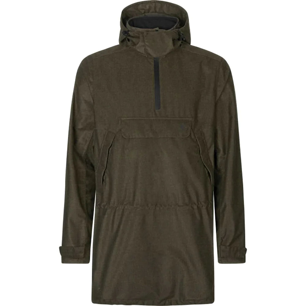 Seeland Avail Smock - Pine Green Melange Sporty Men's Athleisure 