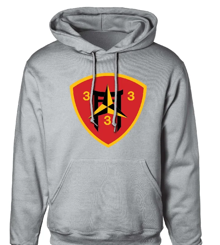 3rd Battalion 3rd Marines Hoodie Sporty Men's Athleisure 