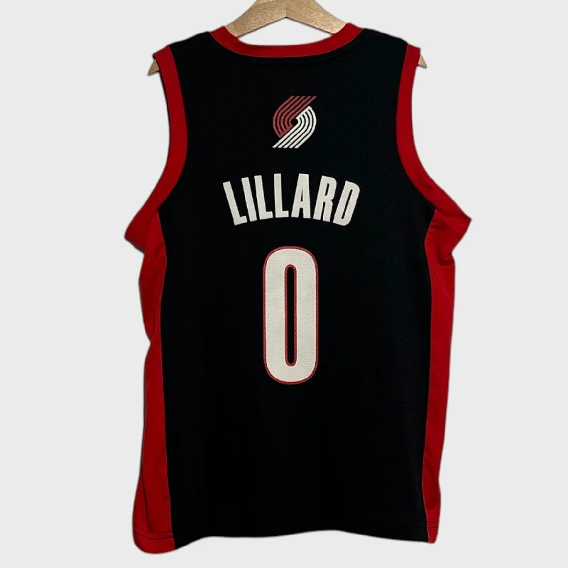 Damian Lillard Portland Trail Blazers Jersey Youth S Elegant Men's Formal 