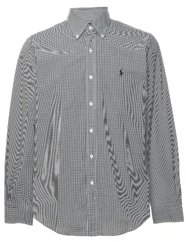 Ralph Lauren Checked Shirt - M Rugged Men's Outdoor 