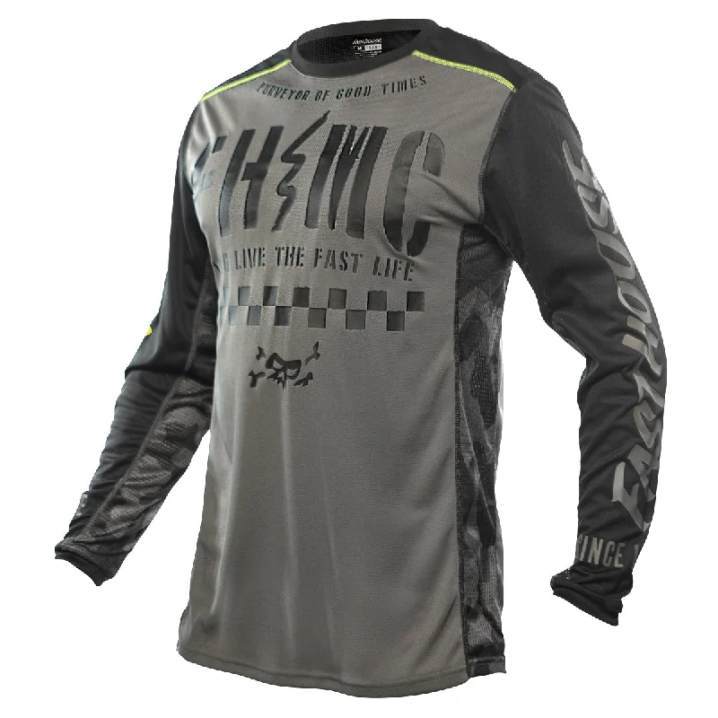 Off-Road Grindhouse Charge Jersey - Gray Bold Men's Statement