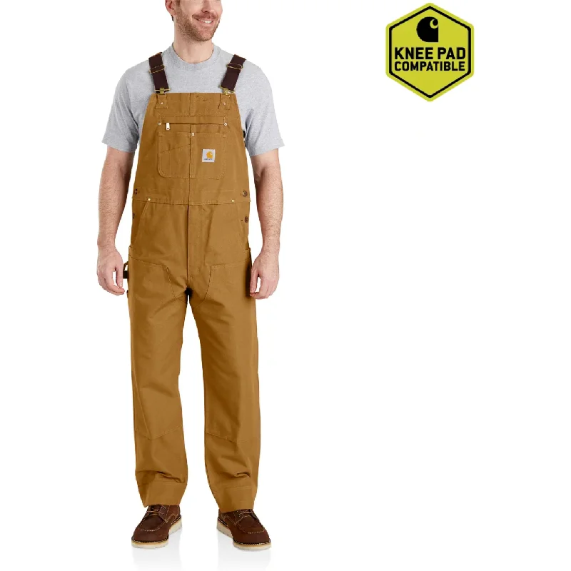 Carhartt Bib Overalls Carhartt Brown 102776 Sleek Men's Contemporary 