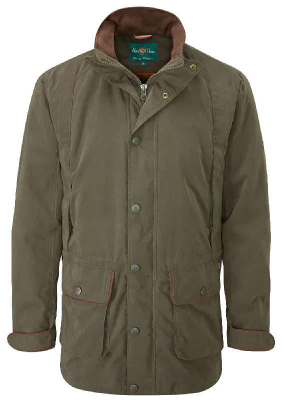 Alan Paine Waterproof Milwood Coat Earthy Men's Sustainable 