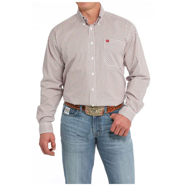 Cinch Long Sleeve Buttondown Western Shirt Trendy Men's Scandinavian