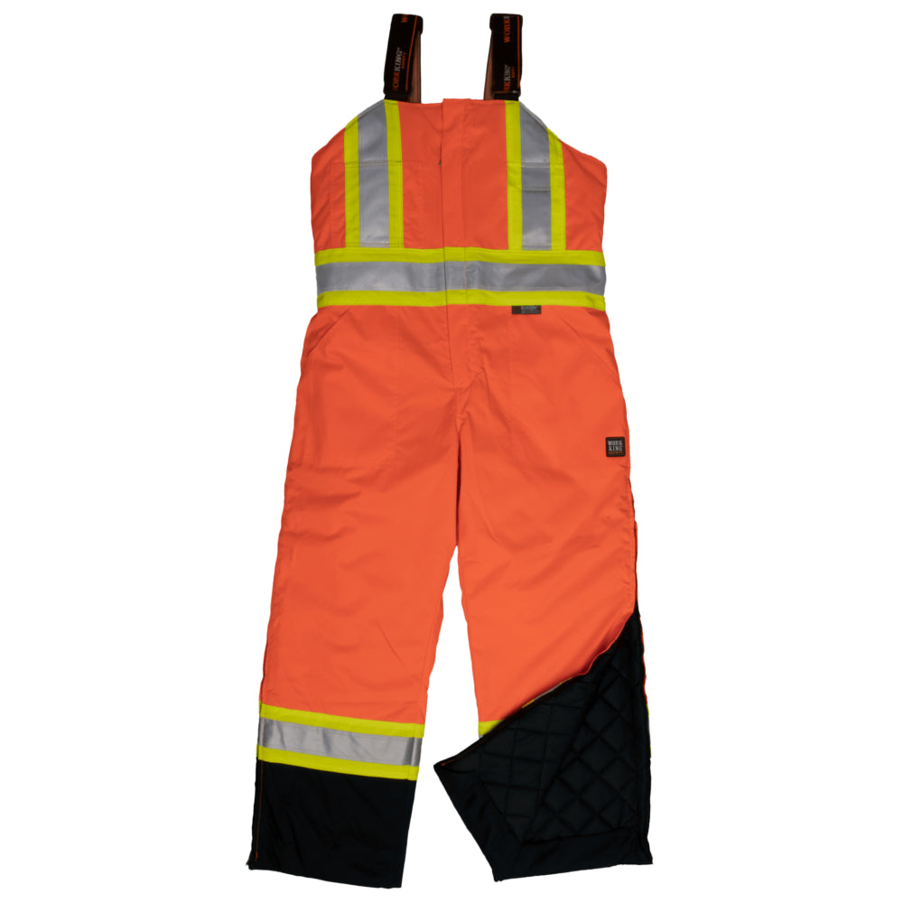 Tough Duck® Hi Vis Insulated Poly Oxford Safety Overall - X-Back - S798 Sharp Men's Italian