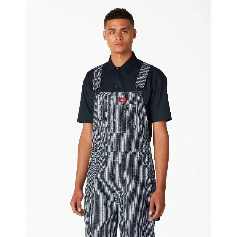 Dickies Hickory Stripe Bib Overalls - 83297HS Monochromatic All