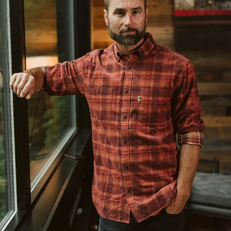 Montana Corduroy Shirt | Wash Fire Bold Men's Animal