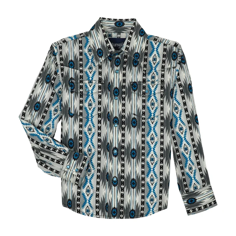 Wrangler Checotah Western Long Sleeve Shirt Street