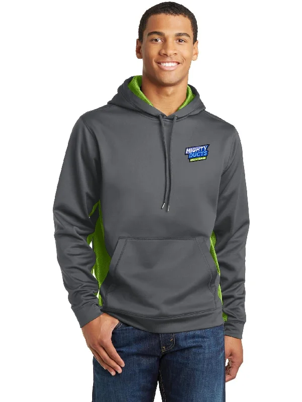 Sport-Tek CamoHex Fleece Colorblock Hooded Pullover Modern Men's Tech