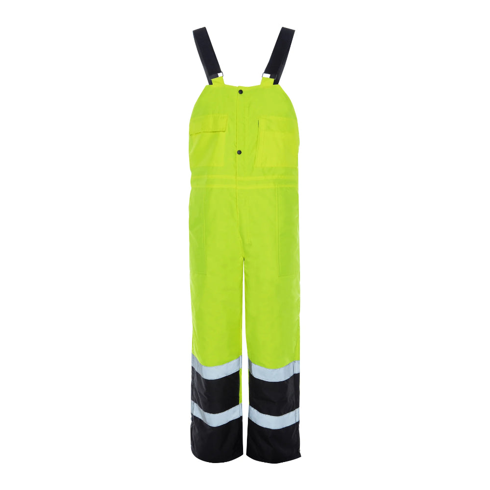 Utility Pro Hi Vis Class E Teflon Quilted Lined Bib Overalls - UHV500 Earthy Men's Hemp