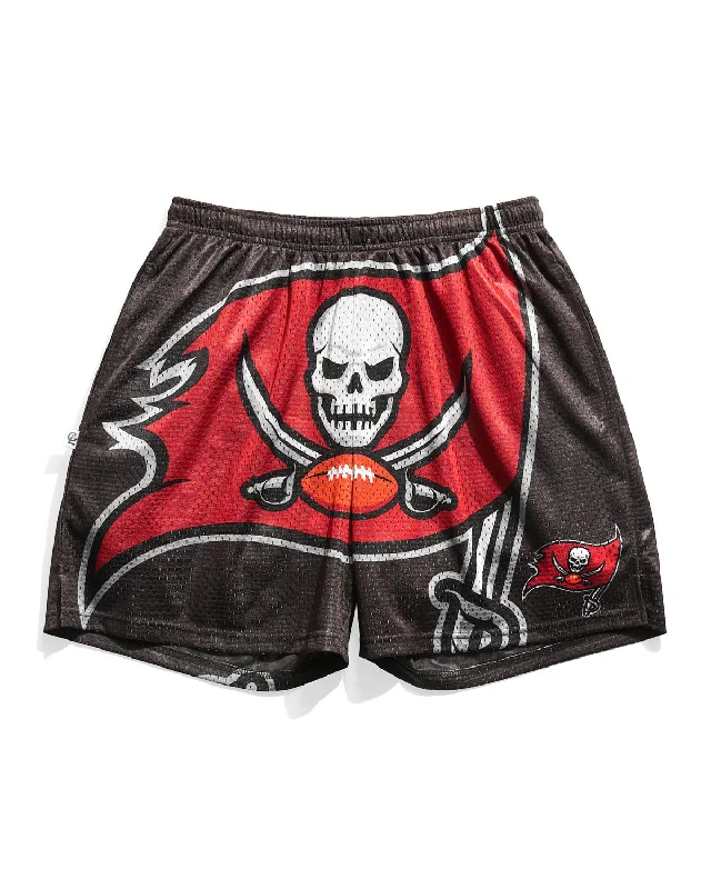 Tampa Bay Buccaneers Big Logo Retro Shorts Stylish Men's Tropical 