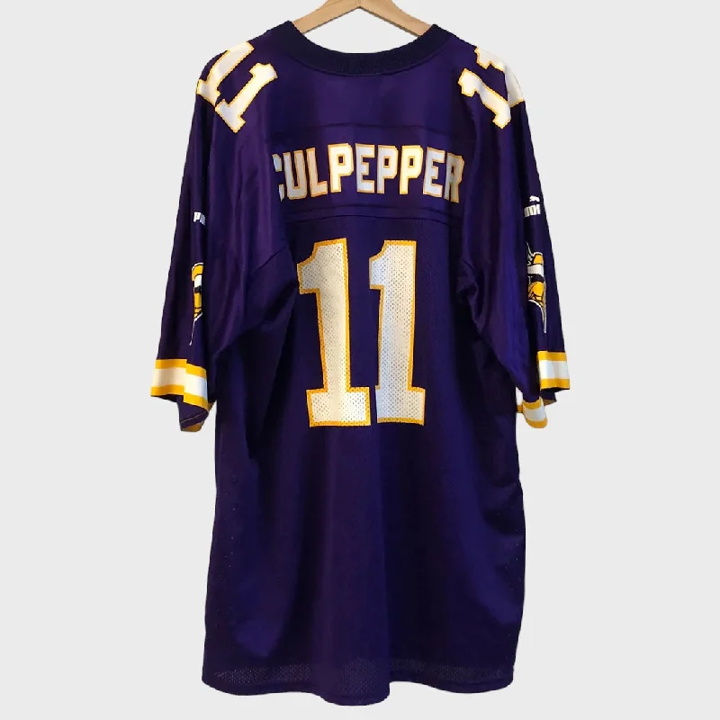 Vintage Daunte Culpepper Minnesota Vikings Jersey XL Rugged Men's Outdoor 