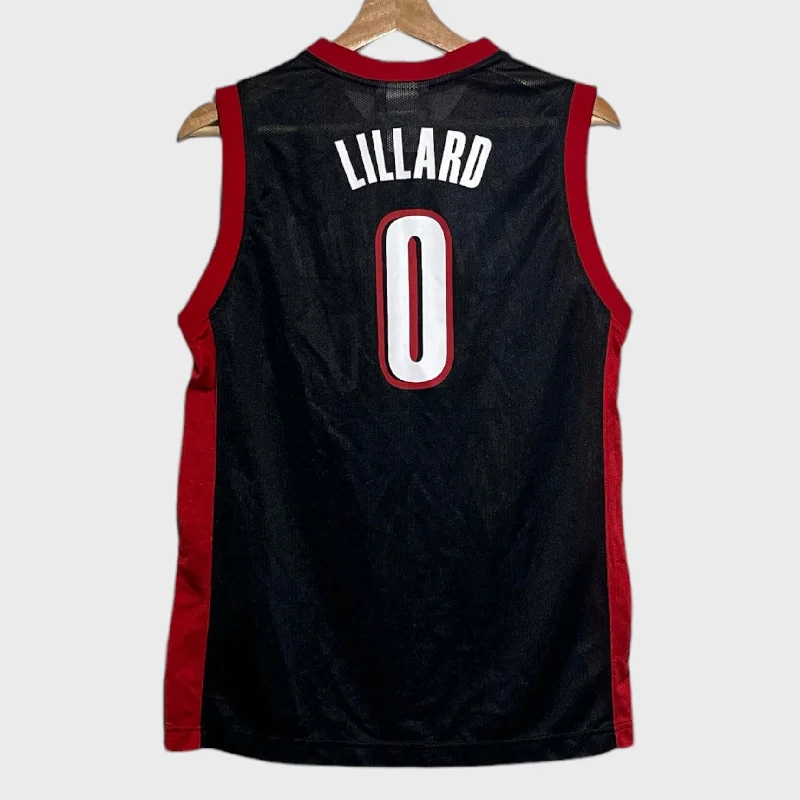 Damian Lillard Portland Trail Blazers Jersey Youth XL Sophisticated Men's French